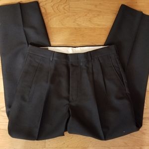 Adolfo Moda Men's Black Dress Pants